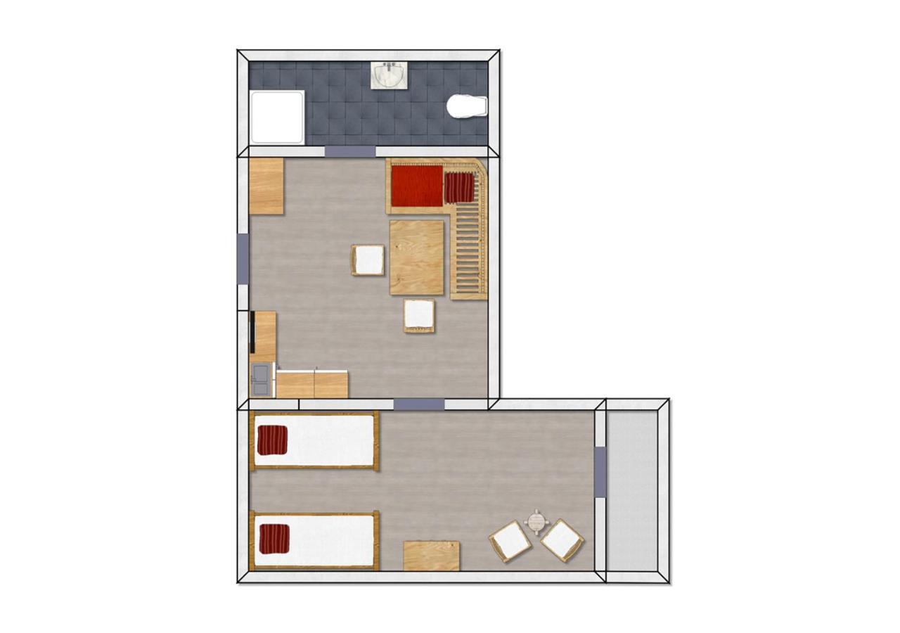 Linserhof Ferienappartements ゼルデン エクステリア 写真